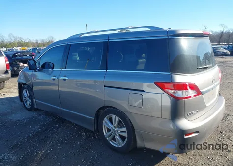 2012 Nissan Quest Le from USA, damaged, VIN JN8AE2KP8C9034476